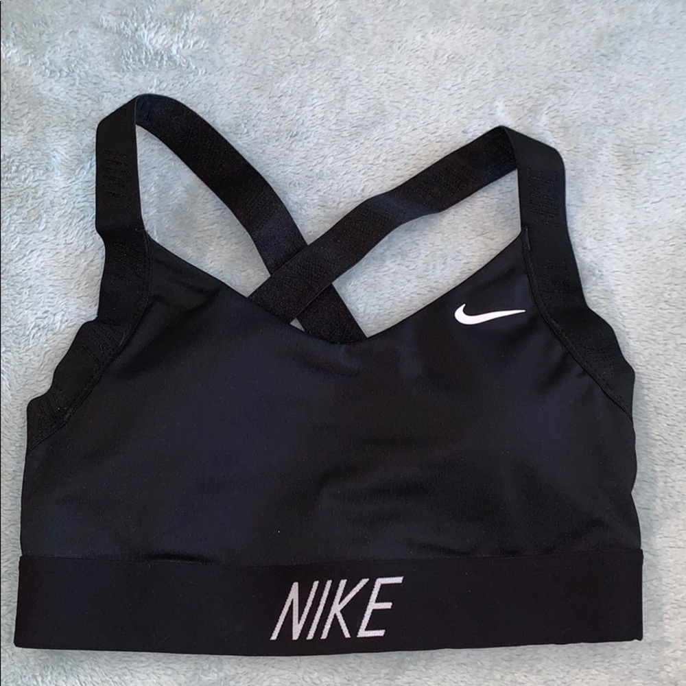 **FINAL CALL: TAKING DOWN** black nike sports bra